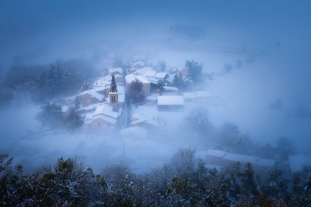 Matinée embrumée